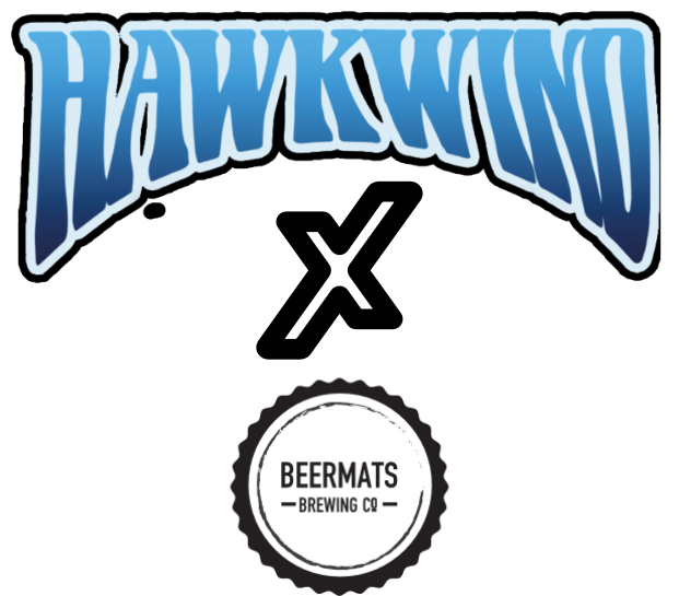 hawkwind X beermats